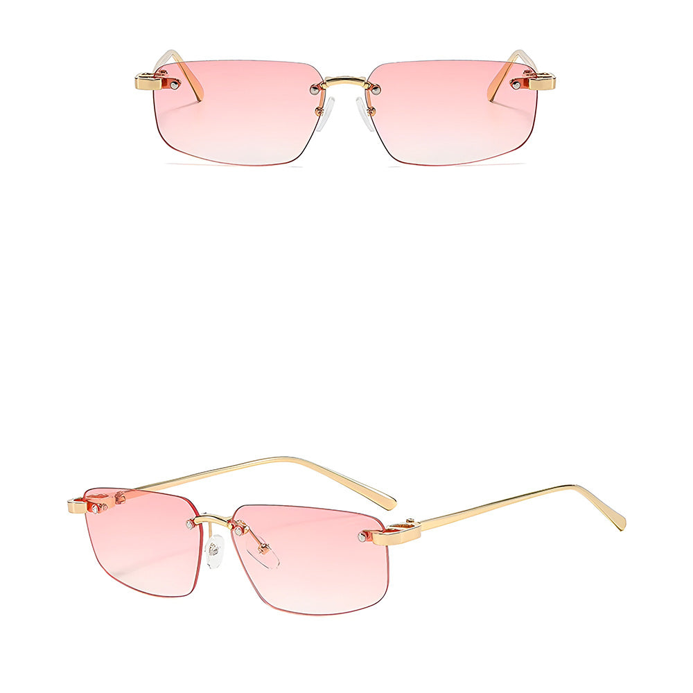 Gafas de Sol Unisex Techsuit S098, Dorado Rosa