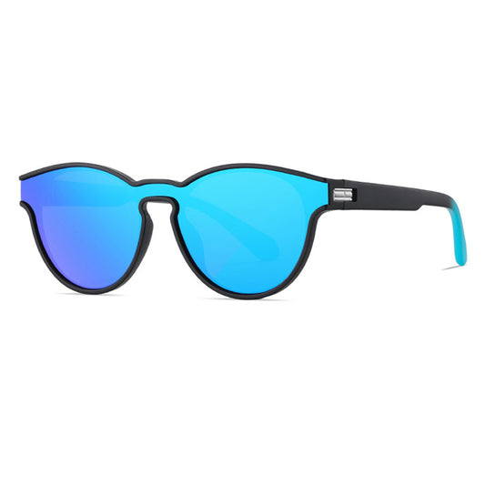 Gafas de Sol Unisex Techsuit TR7545, Polarizadas, Protección UV, Negras Azules Verdes