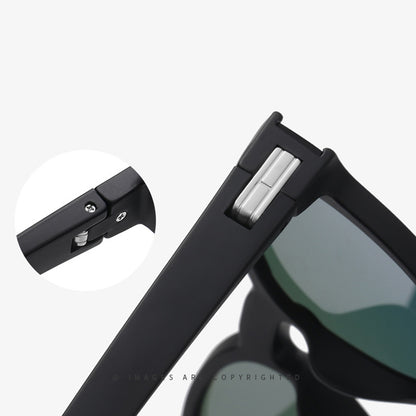 Gafas de Sol Unisex Techsuit TR7545, Polarizadas, Protección UV, Negro Gris