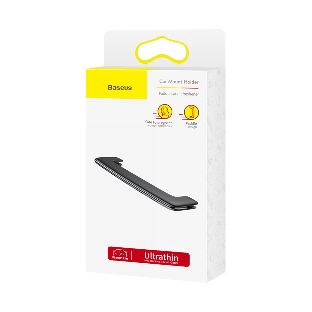 Ambientador para coche Baseus Paddle Ultrathin, Negro SUXUN-BP01