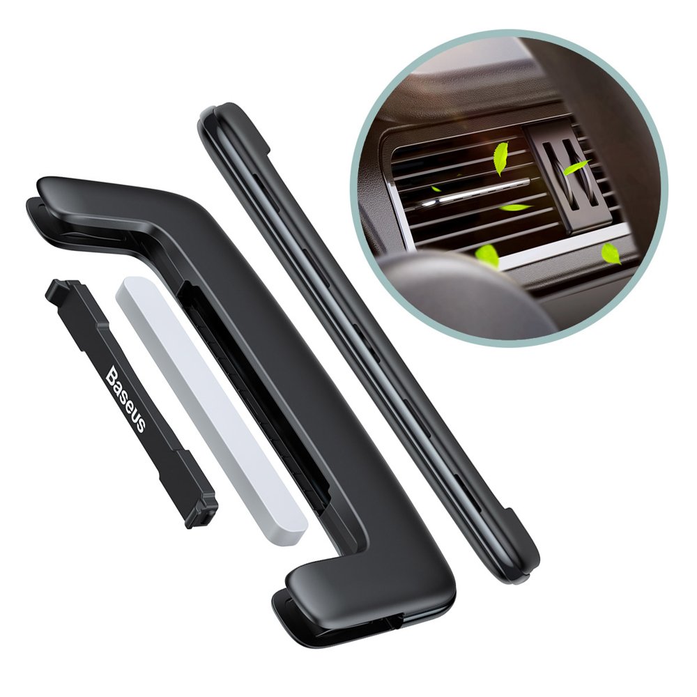Ambientador para coche Baseus Paddle Ultrathin, Negro SUXUN-BP01