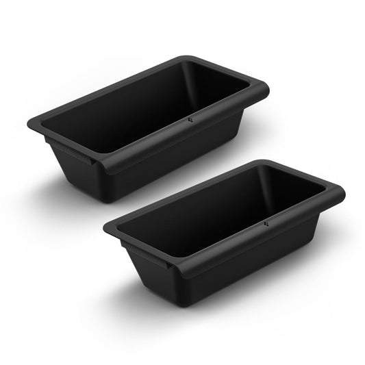 Organizador de Auto Spigen TO222J con montaje bajo el asiento para Tesla Y Juniper, Set de 2 piezas