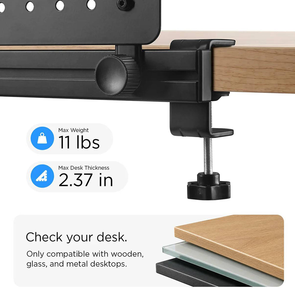 Organizador de escritorio metálico Spigen LD406, negro AHP11401