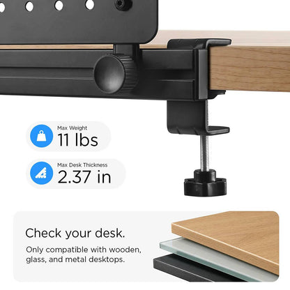 Organizador de escritorio metálico Spigen LD406, negro AHP11401