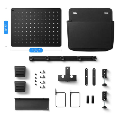 Organizador de escritorio metálico Spigen LD406, negro AHP11401