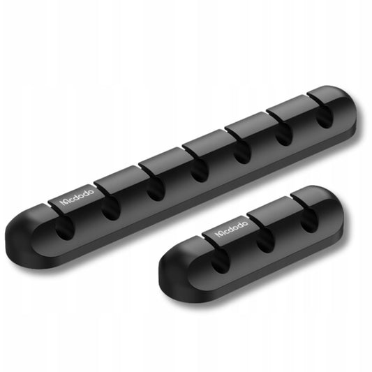 Organizador de Cables McDodo WF-5960, Set de 2 piezas, Negro