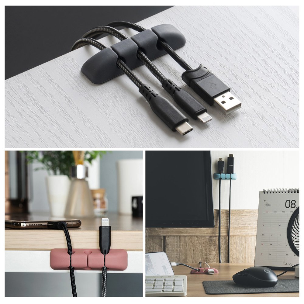 Organizador de Cables Ringke, Set de 4 piezas, Varios Colores