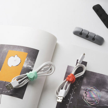 Organizador de Cables Ringke, Set de 8 piezas, Varios Colores