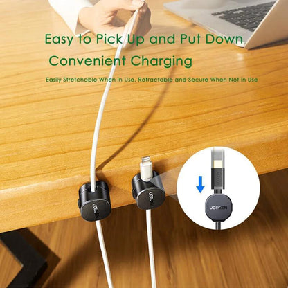 Organizador de Cables UGREEN LP886, Set de 3 Piezas, Negro