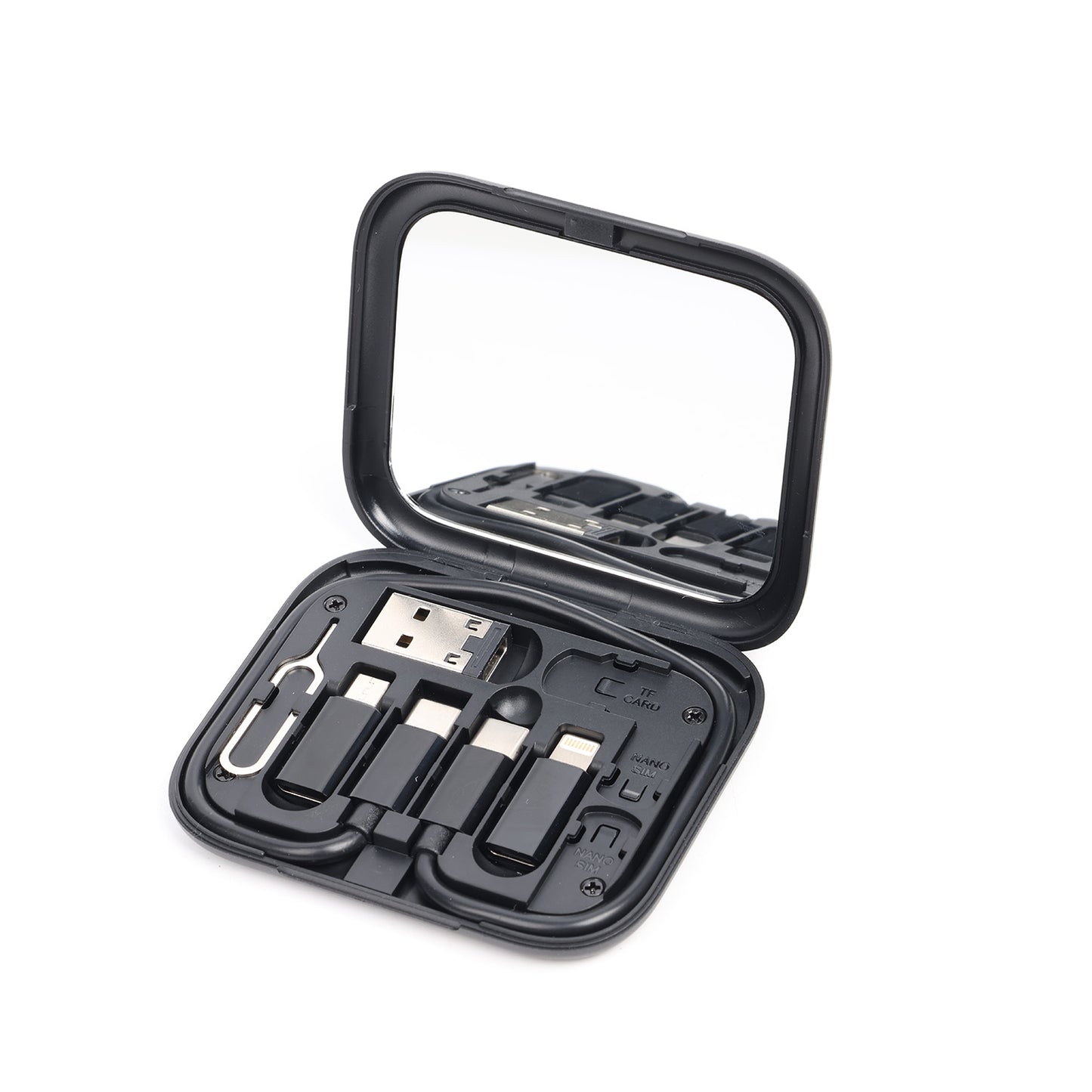 Organizador con Accesorios Setty AD-S11-01, 11en1, Negro