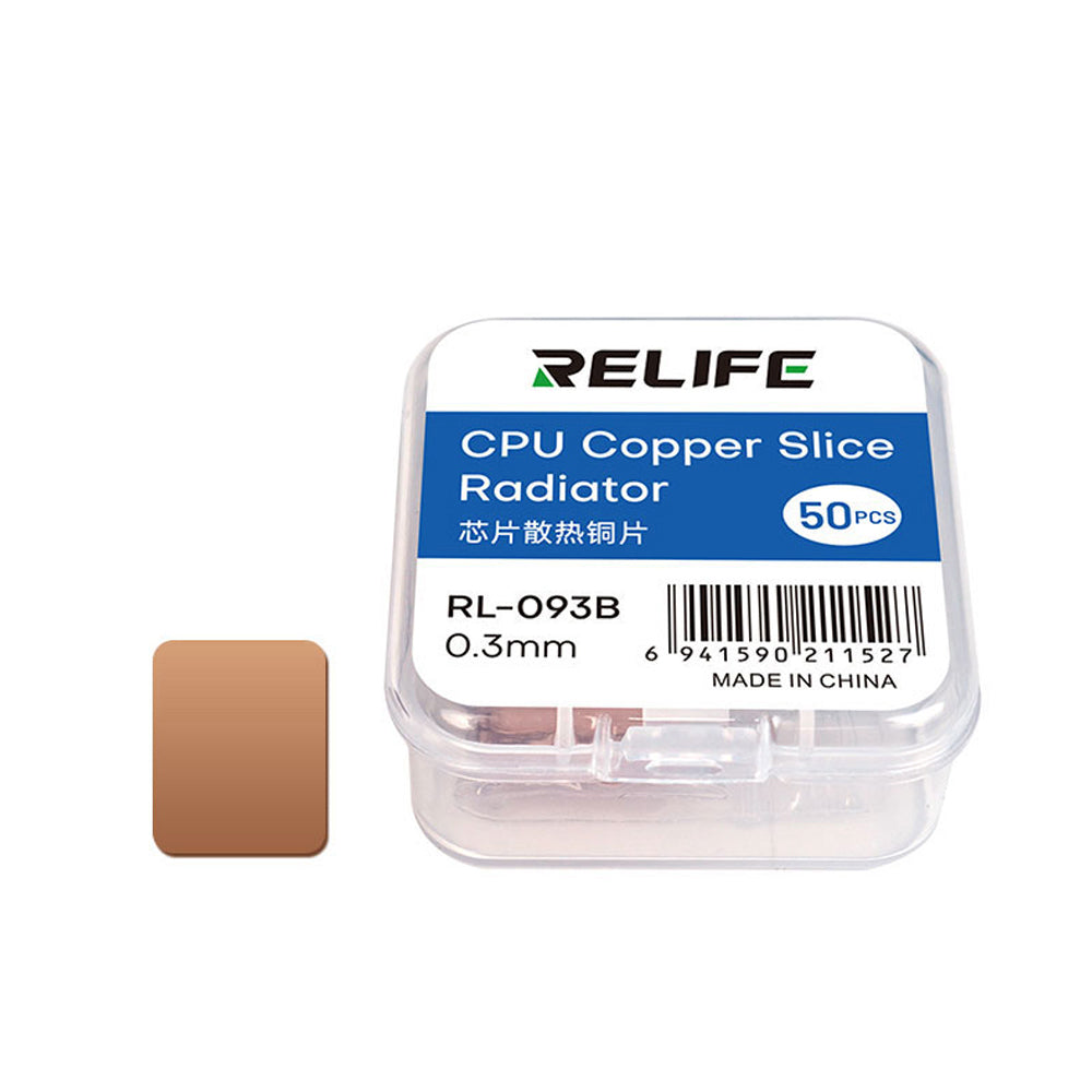 Almohadilla Térmica Relife RL-093B, 0.3mm, Set 50 piezas