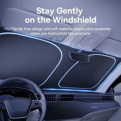 Parasol Auto Parabrisas Baseus GoTrip DT1, 80cm x 150cm C0118200