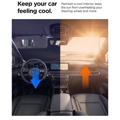 Parasolar para parabrisas de coche Spigen UO260, 85cm x 148cm ACP11460