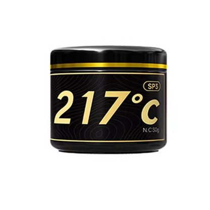 Pasta de estaño Luowei LW-SP3, 30g, Punto de fusión 217 grados