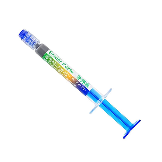 Pasta de soldadura Relife RL-405, tipo jeringa