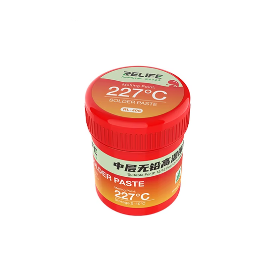 Pasta de Flujo Relife RL-406, Punto de Fusión 227 Grados