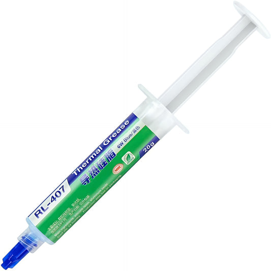 Pasta Termoconductora Relife RL-407, Tipo Jeringa, 20g, Azul