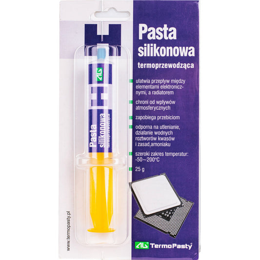 Pasta Termoconductora AG Termopasty, Tipo Jeringa, 25g ART.AGT-056