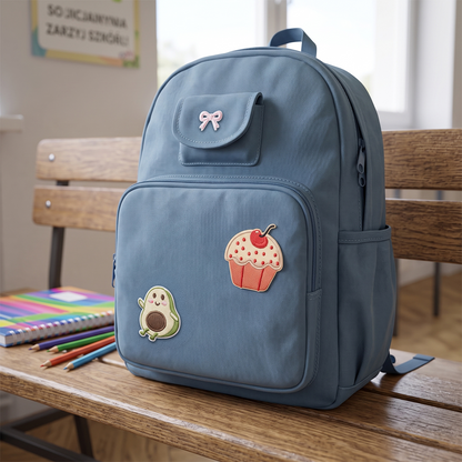 Parche / Parche Textil OEM Aguacate, Set de 3 piezas, Multicolor