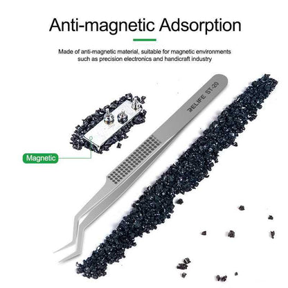 Relife ST-20 curved tweezers 