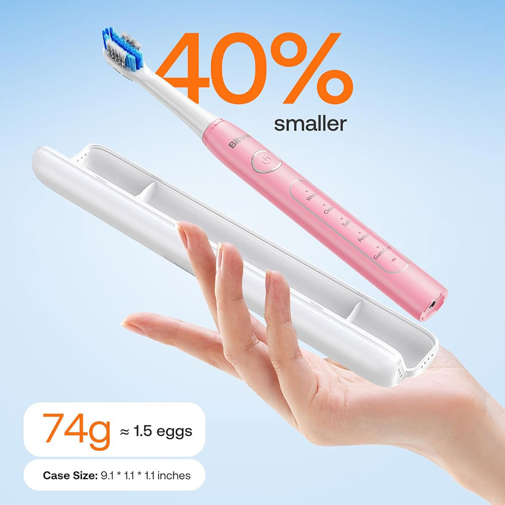 Cepillo de Dientes Eléctrico Bitvae D2, Rosa