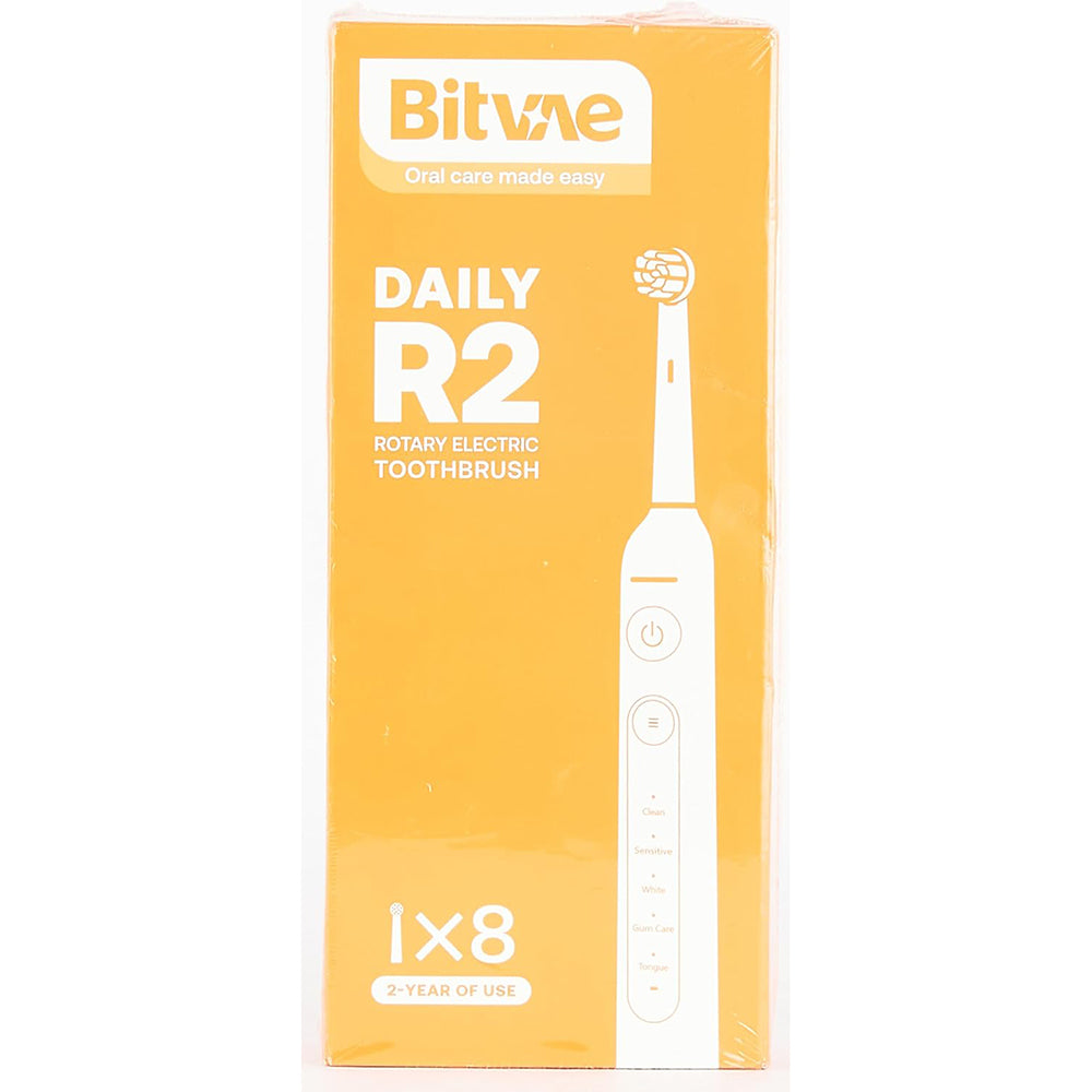Cepillo de Dientes Eléctrico Bitvae R2, Negro
