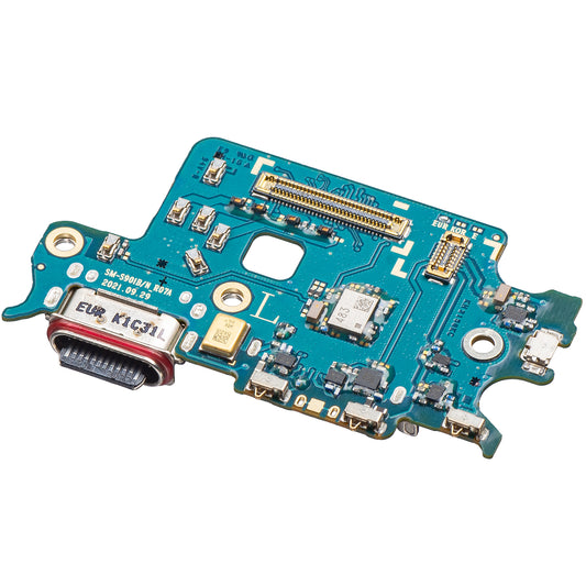 Samsung Galaxy S22 5G S901, Swap GH96-14789A Módulo Lector SIM - Micrófono - Placa Conectora de Carga con Swap GH96-14789A