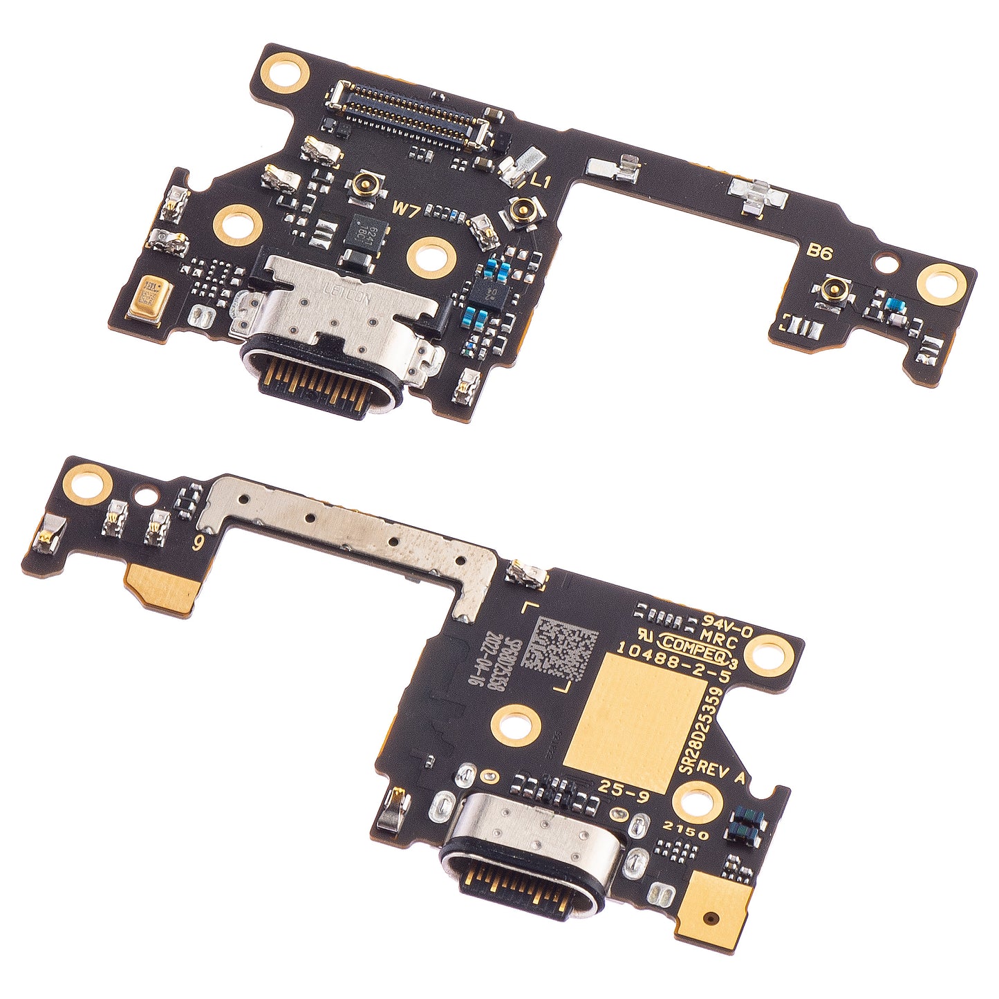 Motorola Edge 20 Conector de carga del micrófono, Service Pack 5P68C19203 