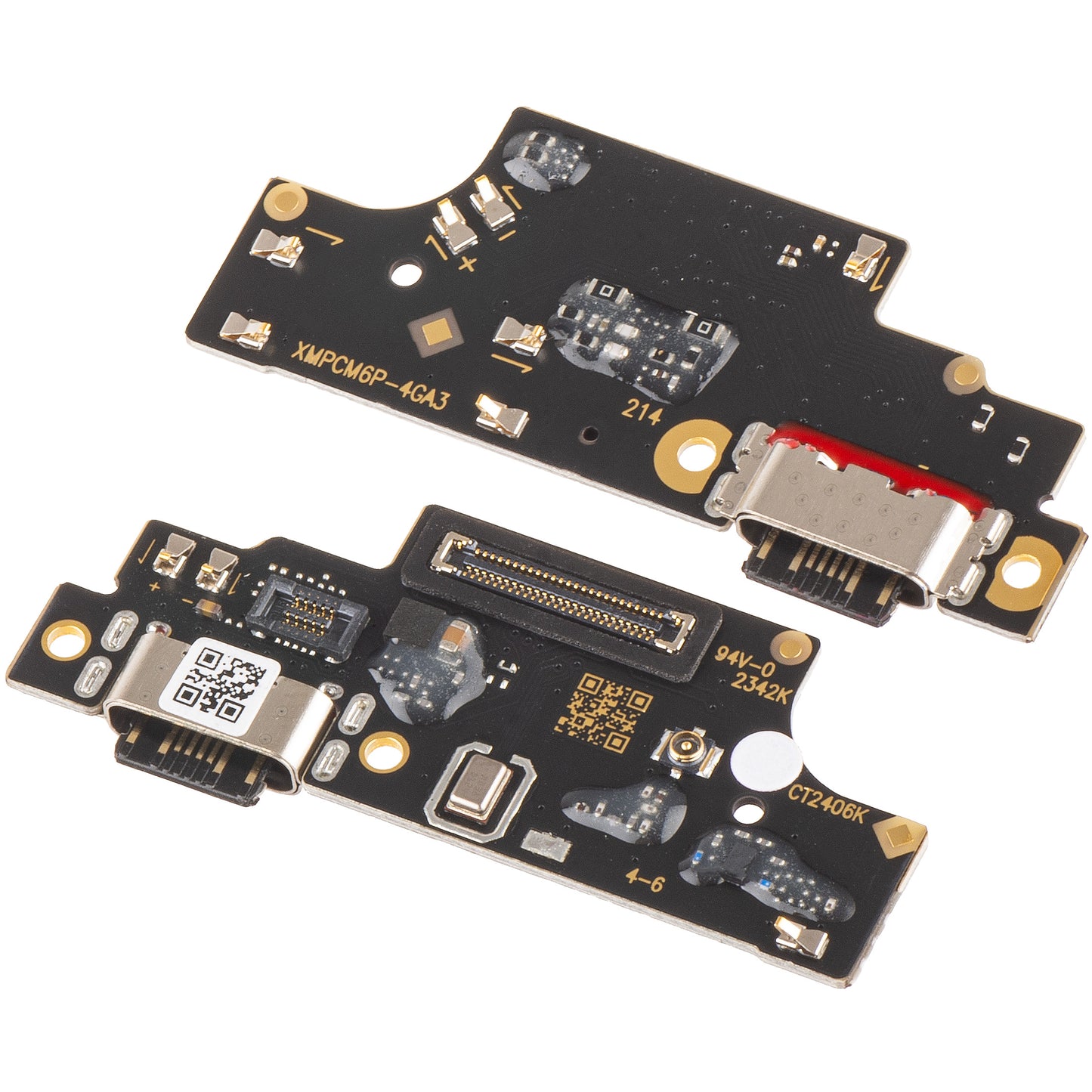 Placa con Conector de Carga - Micrófono Xiaomi Redmi Note 13 Pro 4G