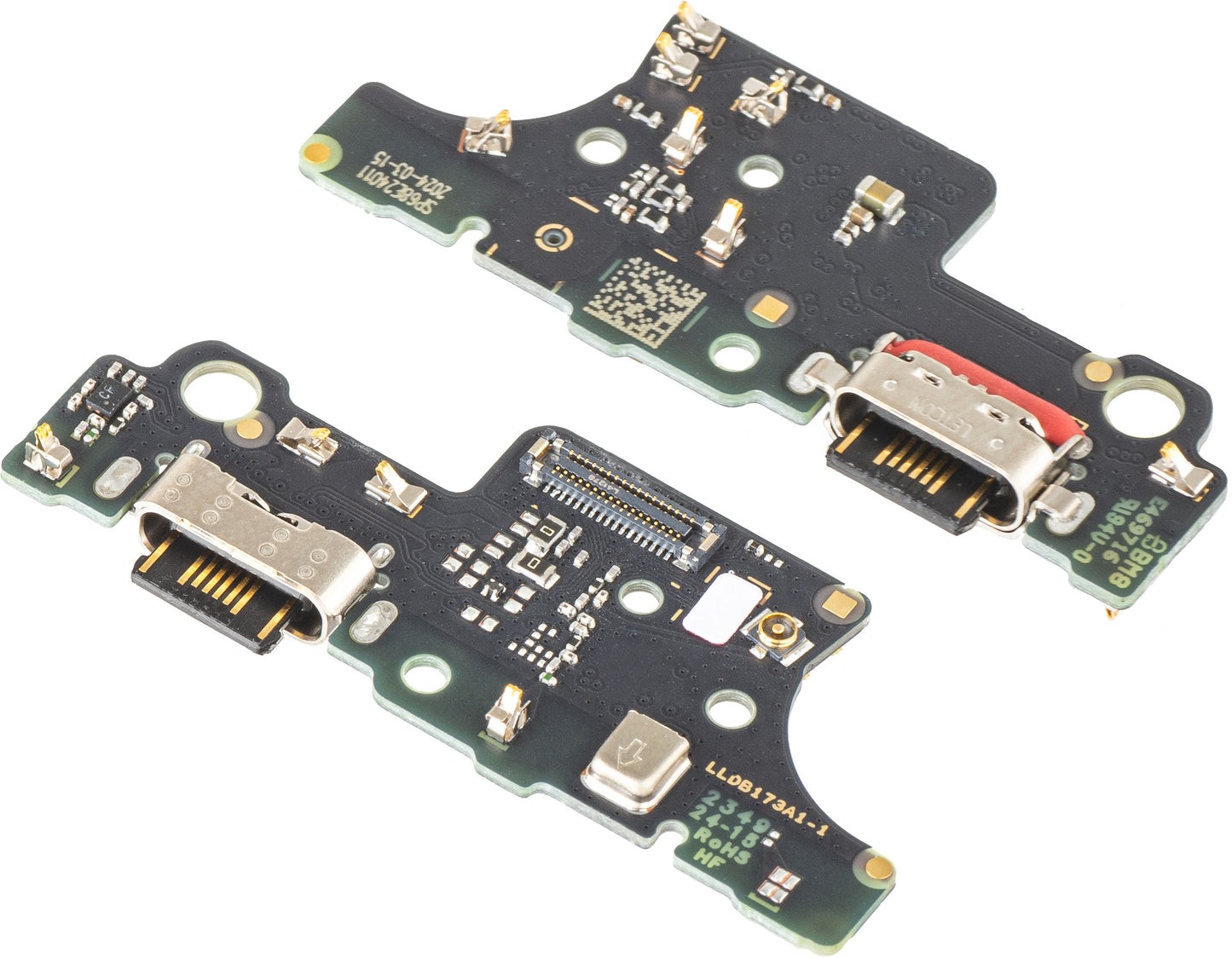 Placa con Conector de Carga - Micrófono Motorola Moto G04s, Paquete de Servicio 5P68C24255
