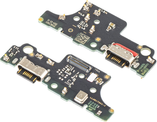 Placa con Conector de Carga - Micrófono Motorola Moto G04s, Paquete de Servicio 5P68C24255