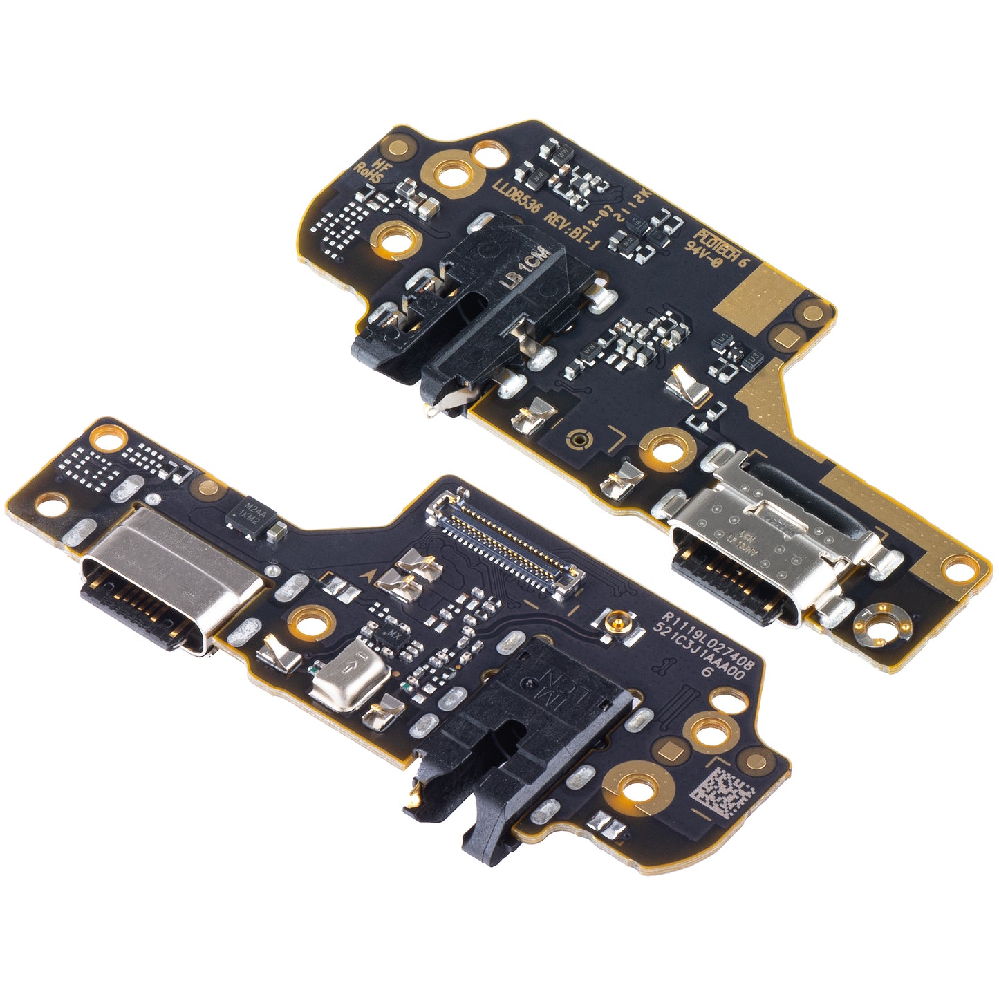 Charging Connector - Audio - Microphone Board Xiaomi Redmi Note 8 2021, Service Pack 560001C3J100