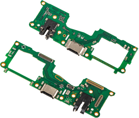 Placa con Conector de Carga - Micrófono Oppo Reno8, Swap