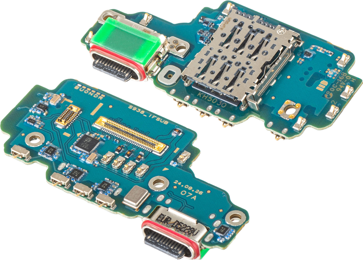 Placa con Conector de Carga - Micrófono - Módulo Lector SIM Samsung Galaxy S25 Ultra S938, Swap GH96-18321A