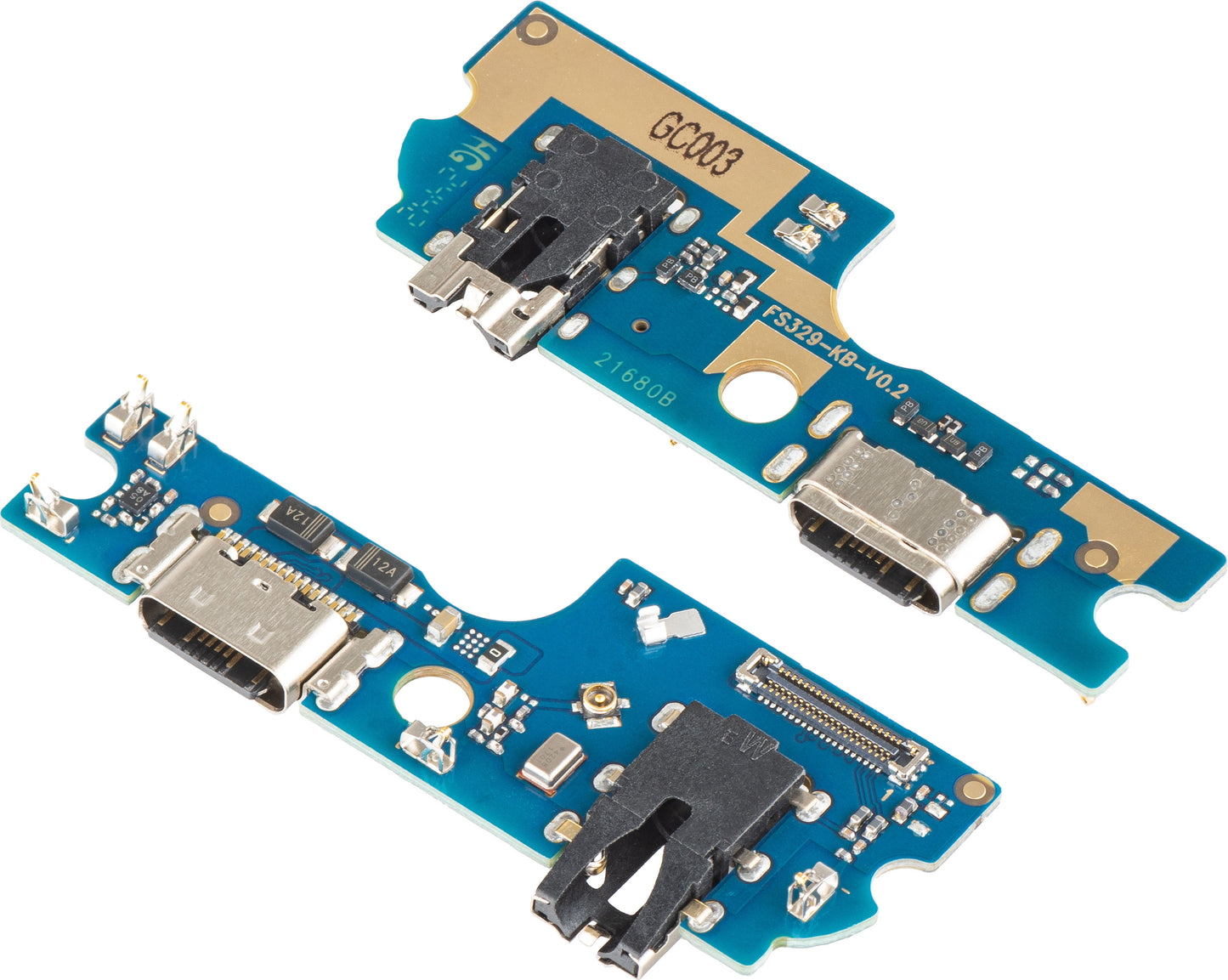 Placa con Conector de Carga - Audio - Micrófono HMD Arc, Service Pack PFS329K02003G