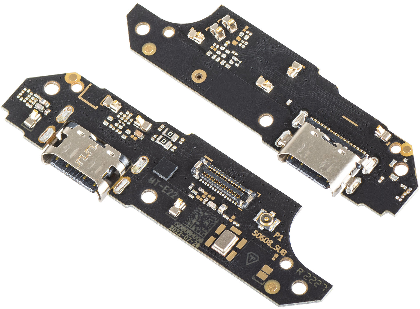 Motorola Moto E22 Micrófono Conector de Carga de la Junta 