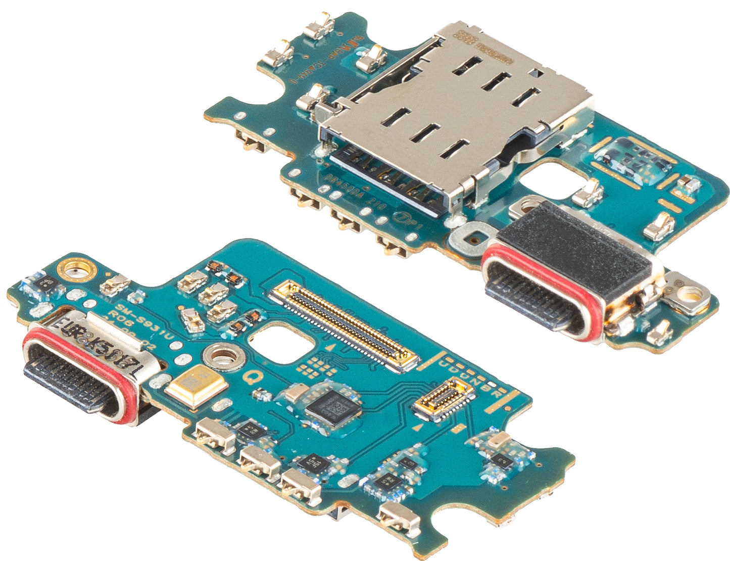 Placa con Conector de Carga - Micrófono - Módulo Lector SIM Samsung Galaxy S25 S931, Swap GH96-18238A