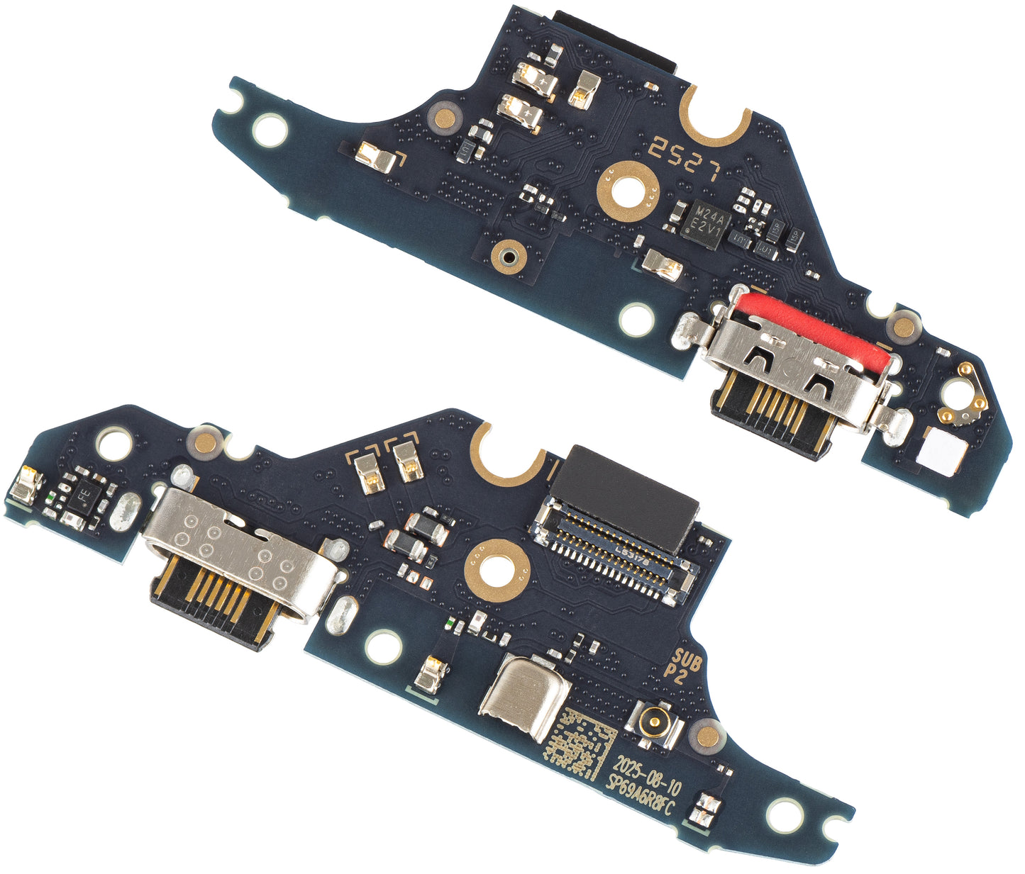 Placa con Conector de Carga - Micrófono Motorola Moto G06 Power / G06, Service Pack 5B28C31260