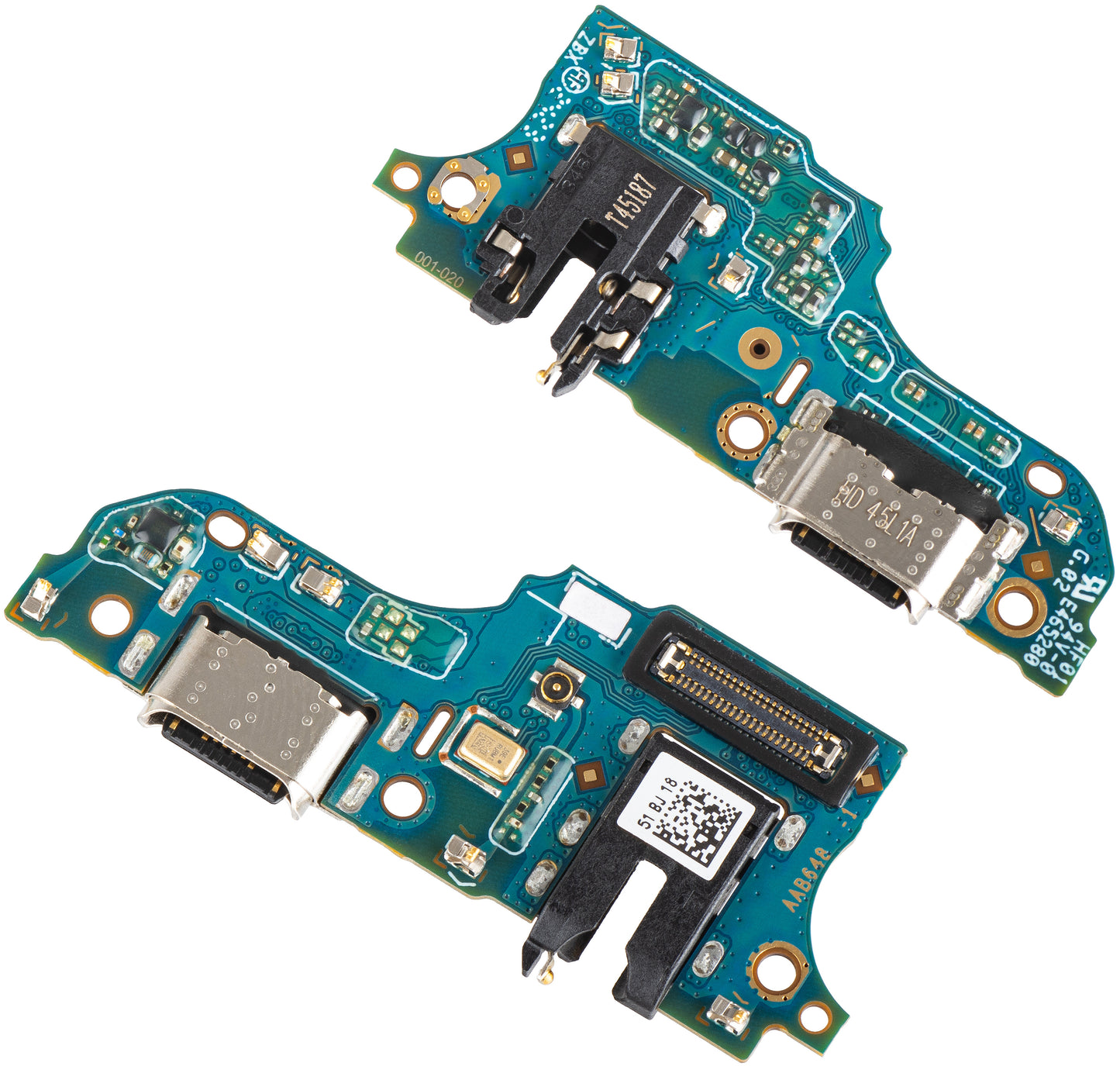 Placa con Conector de Carga - Audio - Micrófono Realme C53, Paquete de Servicio 621024000023
