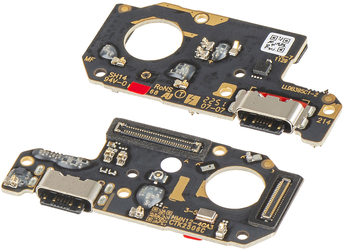Placa con Conector de Carga - Micrófono Xiaomi Redmi Note 12 4G