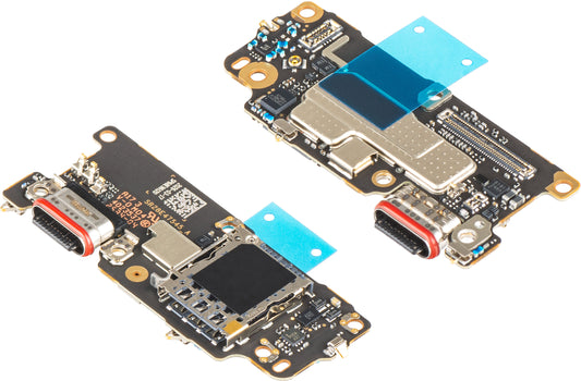 Placa con Conector de Carga - Micrófono - Módulo Lector SIM Motorola Edge (2025), Service Pack 5B28C32287