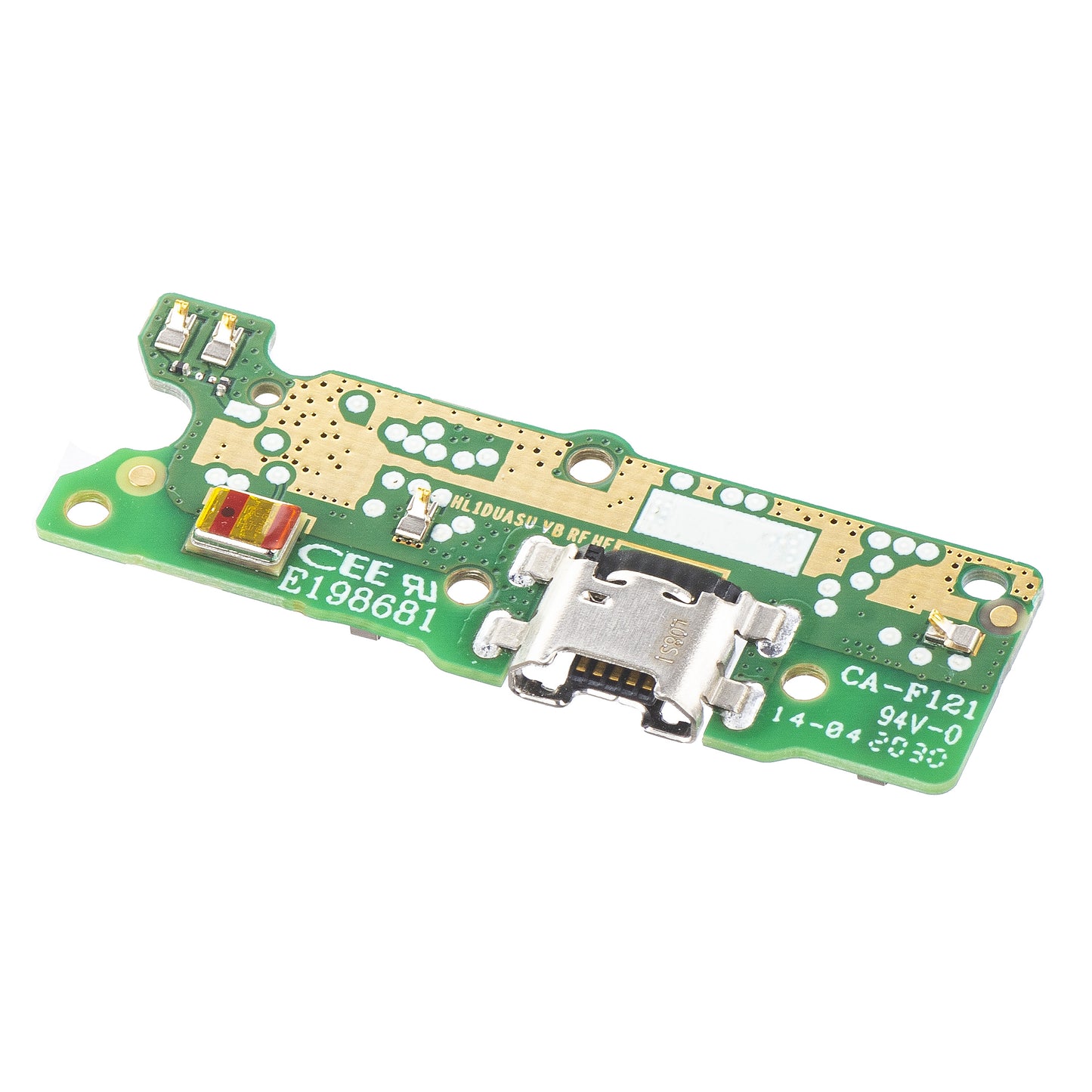 Placa con conector de carga - Micrófono Huawei Y5p, Service Pack 02353RJQ