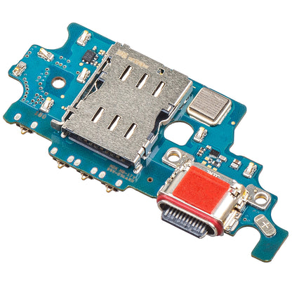 Placa con conector de carga - Micrófono - Módulo lector SIM Samsung Galaxy S21+ 5G G996, Service Pack GH96-1399993A