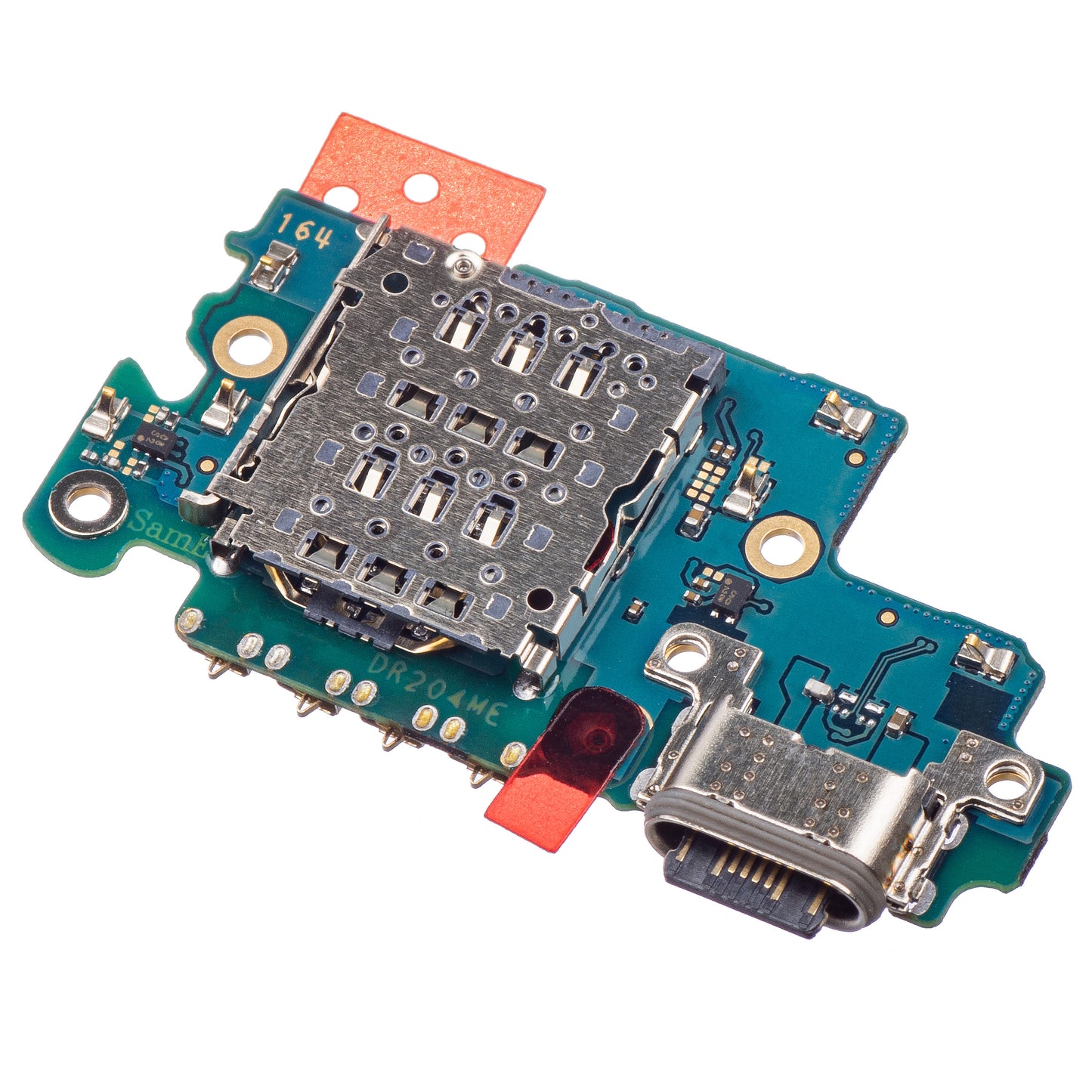 Placa con Conector de Carga - Micrófono - Módulo Lector SIM Samsung Galaxy A53 5G A536