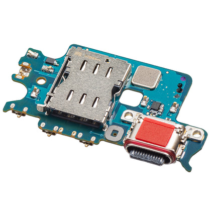 Samsung Galaxy S22 5G S901, Swap GH96-14789A Módulo Lector SIM - Micrófono - Placa Conectora de Carga con Swap GH96-14789A