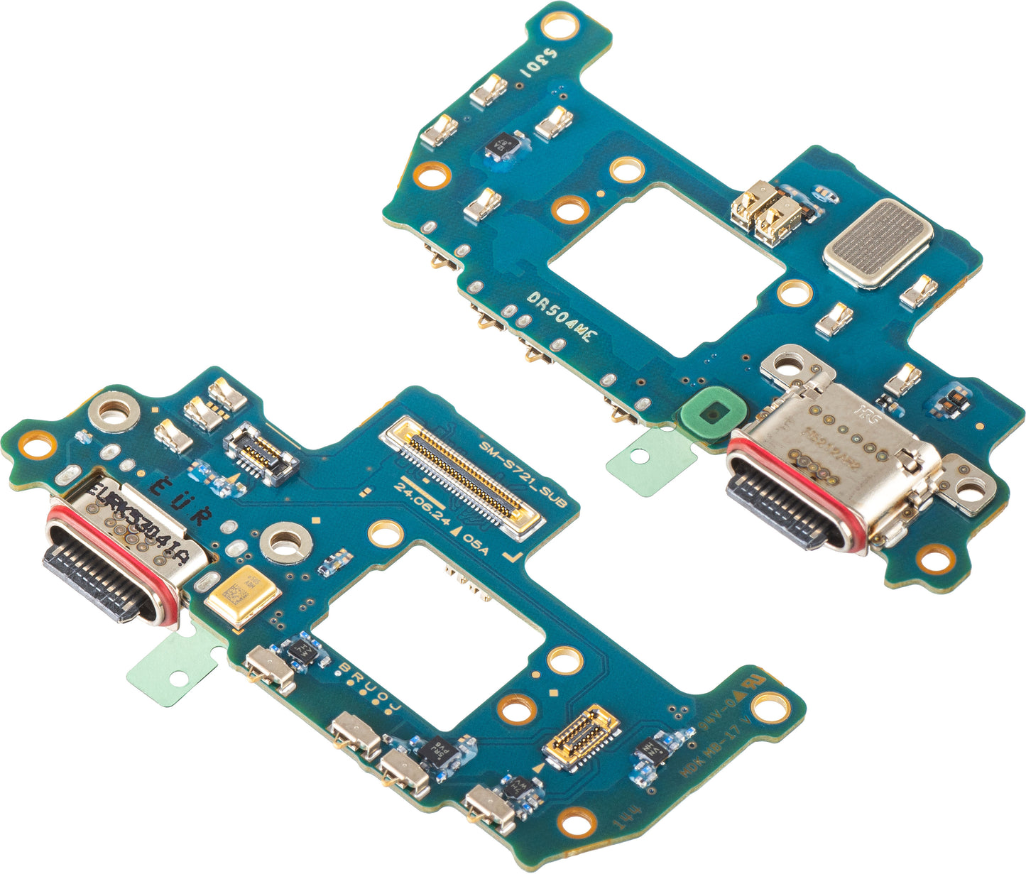 Placa con Conector de Carga - Micrófono Samsung Galaxy S24 FE S721, Service Pack GH96-17724A