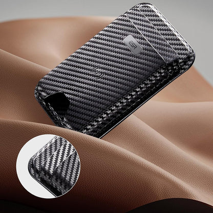 Cartera Magsafe, ESR, Classic Geo Carbon, Negro