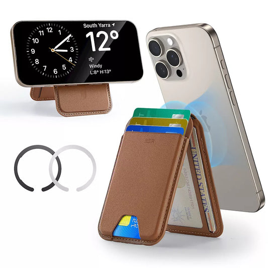 Cartera Magsafe, ESR, Classic, Marrón