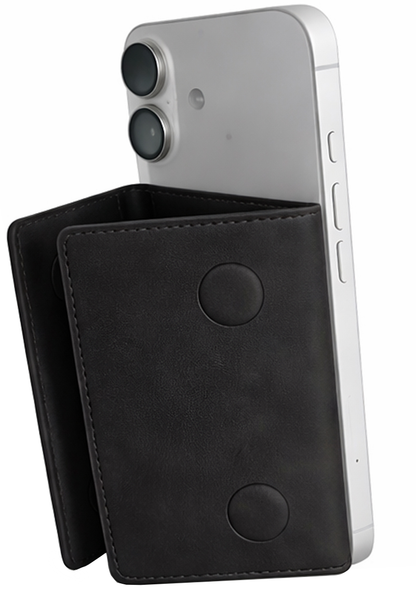 Cartera MagSafe, OEM, Triple Wallet, Negro