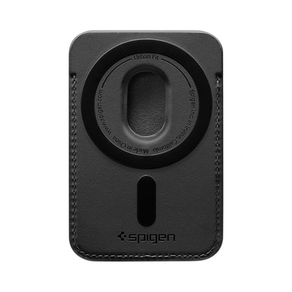 Cartera MagSafe, Spigen, MagFit Urban Fit, Negro AFA11335